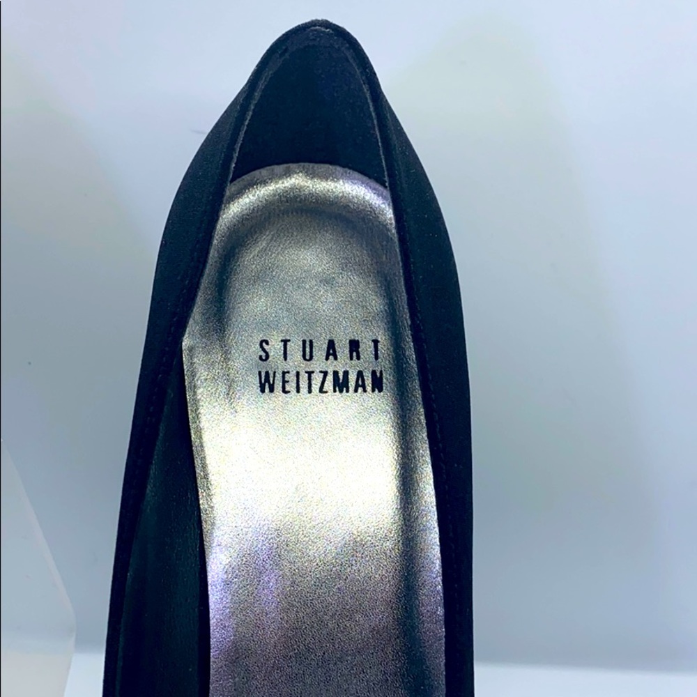 Stuart Weizmann Matte Satin Heels - image 2